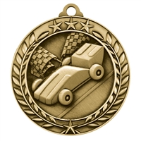 1 3/4" Pinewood Derby Medal
