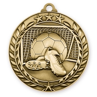 1 3/4" Soccer Medal