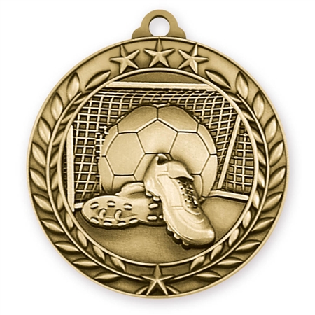 1 3/4" Soccer Medal