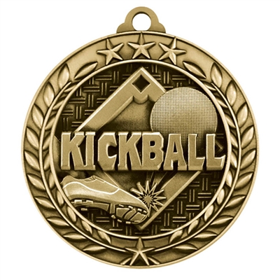 1 3/4" Kickball Medal