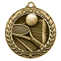 1 3/4" Tennis Medal
