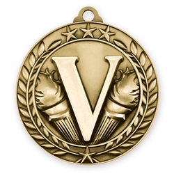 Optional Engraving G Victory Torch 40 mm Emperor Sports Medal 