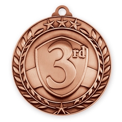1 3/4" 3rd Place Medal