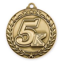 1 3/4" 5K Medal