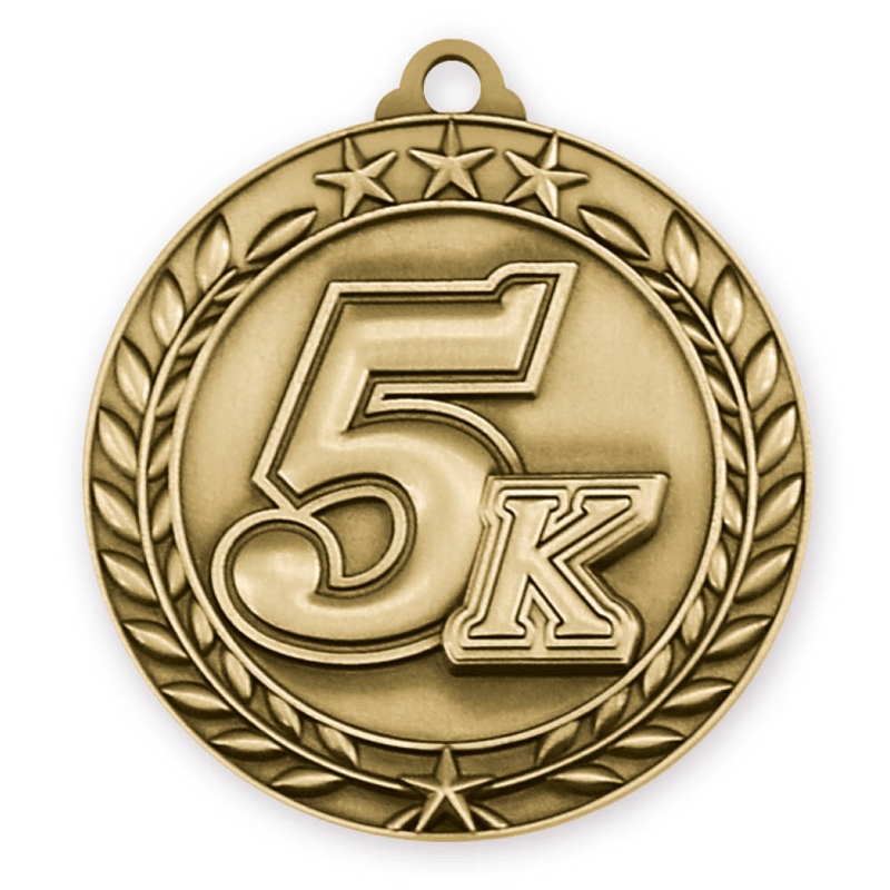 5K Medals Great 5K Running Medal Awards Gold Prime 3 5K Winged Foot Medal 