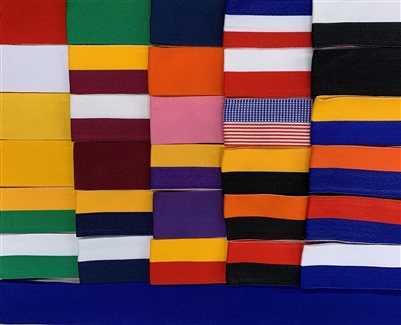 Case of 50 of Any Color 1-1/2" x 32" Ribbons w Clip Wide Ribbon Case 50