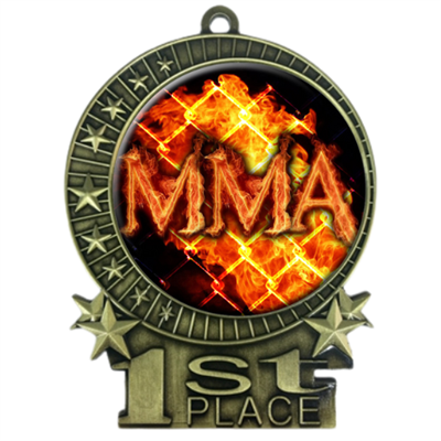 Flame MMA Medal
