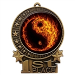 Flame Martial Arts Medal