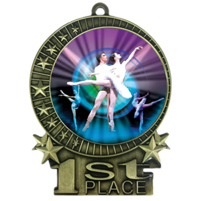 3" Ballet Medal