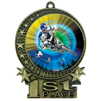 3" BMX Medal