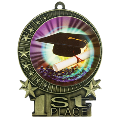 3" Graduation Medal