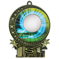 3" Golf Medal