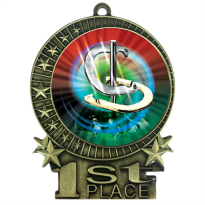 3" Horse Shoe Medal