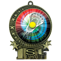 3" Lacrosse Medal
