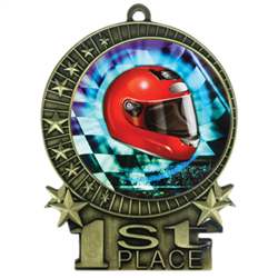 3" Racing Medal