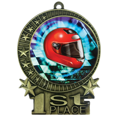 3" Racing Medal