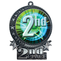 3" 2nd Place Medal