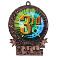 3" 3rd Place Medal