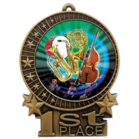 3" Band Orchestra Medal