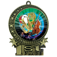3" Band Orchestra Medal
