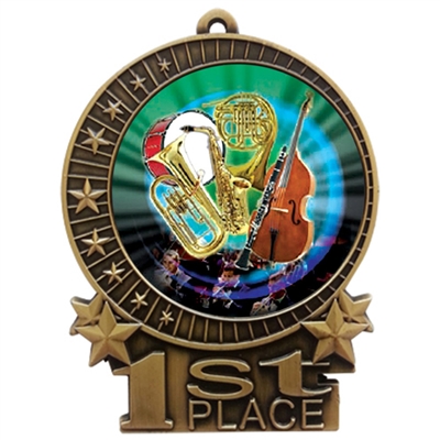 3" Band Orchestra Medal