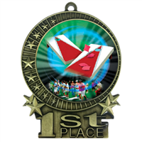 3" Cornhole Medal