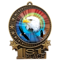 3" Eagle Medal