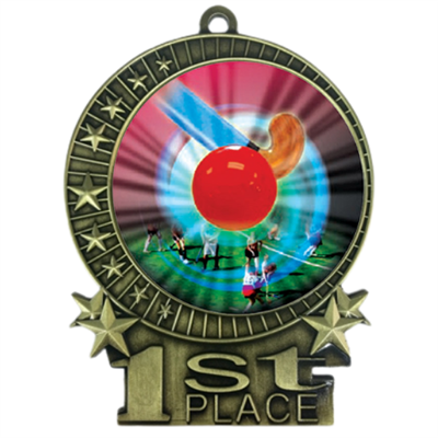 3" Field Hockey Medal