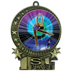 3" Figure Skating Medal