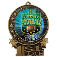 3" Fantasy Football Medal