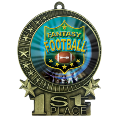 3" Fantasy Football Medal