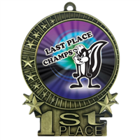 3" Last Place Loser Medal