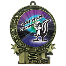 3" Last Place Loser Medal