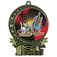 3" Full Color Art Medals