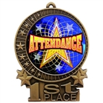 3" Full Color Attendance Medals