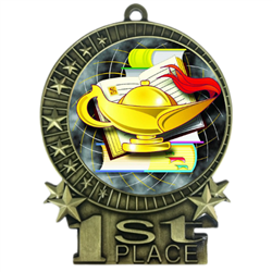 3" Full Color Lamp Medals