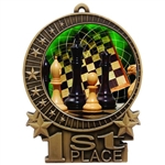 3" Full Color Chess Medals