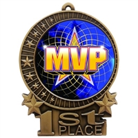 3" Full Color MVP Medals