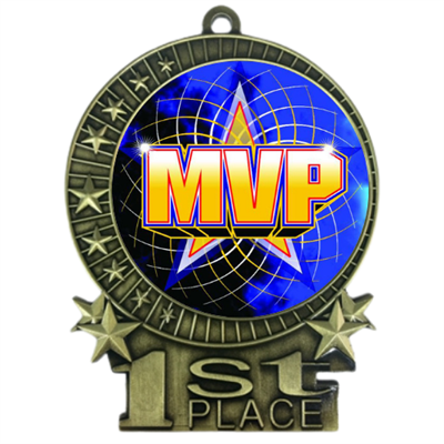 3" Full Color MVP Medals
