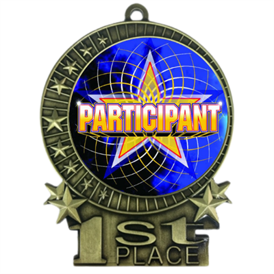 3" Full Color Participant Medals