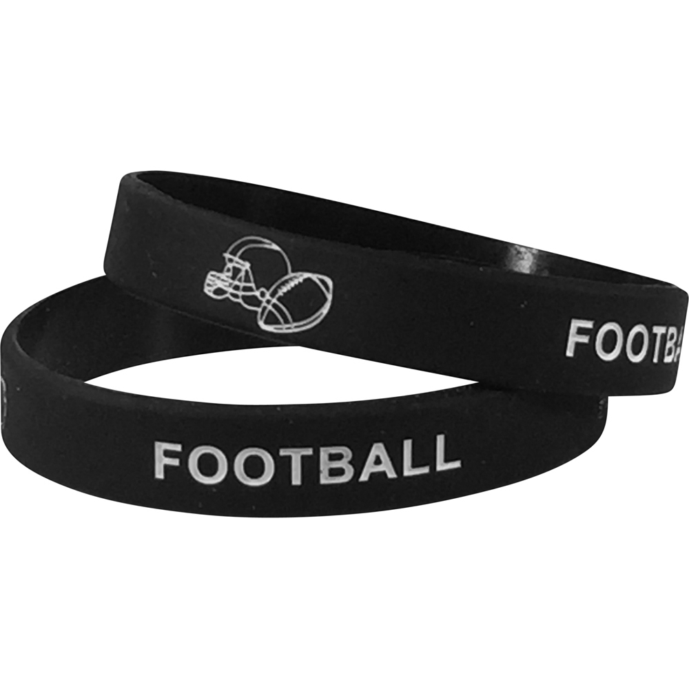Silicone Football Wrist Band