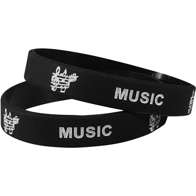 Silicone Music Wrist Band