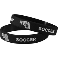Silicone Soccer Wrist Band