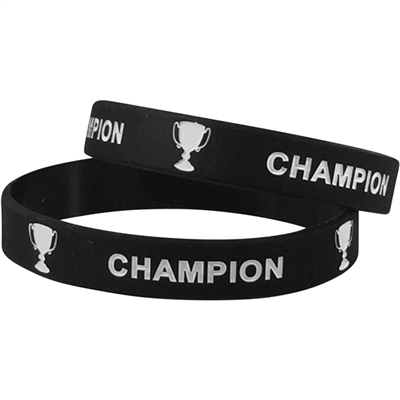 Silicone Champion Wrist Band