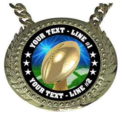Personalized Football Champion Champ Chain