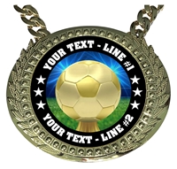Personalized Soccer Champion Champ Chain
