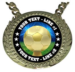 Personalized Soccer Champion Champ Chain