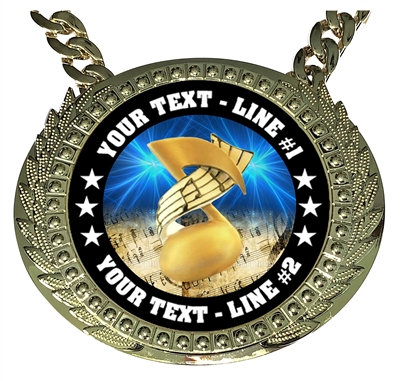 Personalized Music Champion Champ Chain