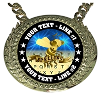 Personalized Spelling Bee Champion Champ Chain
