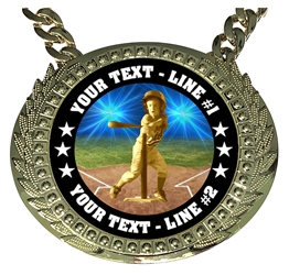 Personalized T Ball Champion Champ Chain
